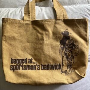 Vintage Sportsman's Bailiwick Canvas Tote Bag
